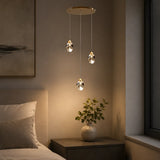 Luminara | Elegant Adjustable Crystal LED Chandelier Fixture