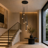 NordicAura | Sleek Modern Adjustable Dimmable LED Flush Mount Ceiling Light