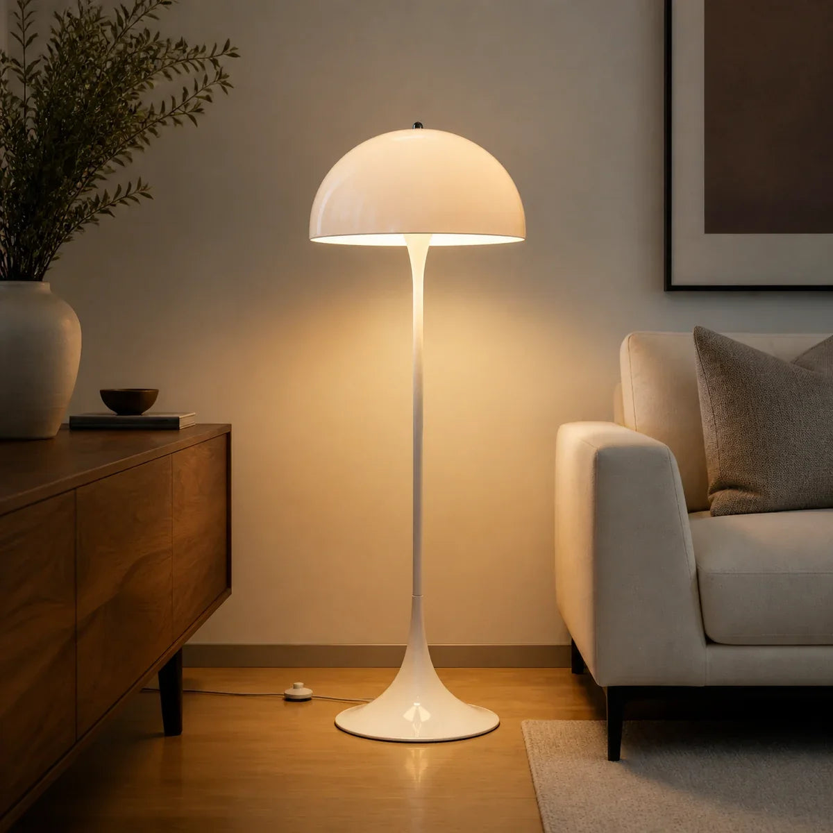 Luminara | Stylish Modern Acrylic Floor Lamp with Adjustable Height