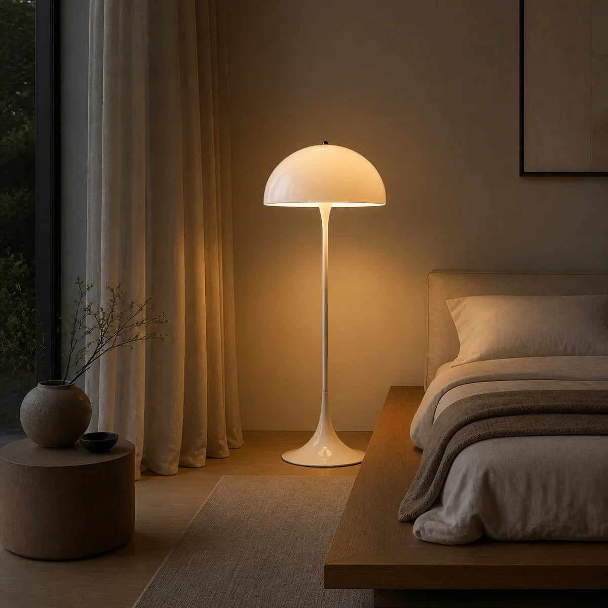 Luminara | Stylish Modern Acrylic Floor Lamp with Adjustable Height