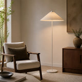 RattanGlow | Elegant Natural Rattan Standing Floor Lamp for Cozy Spaces