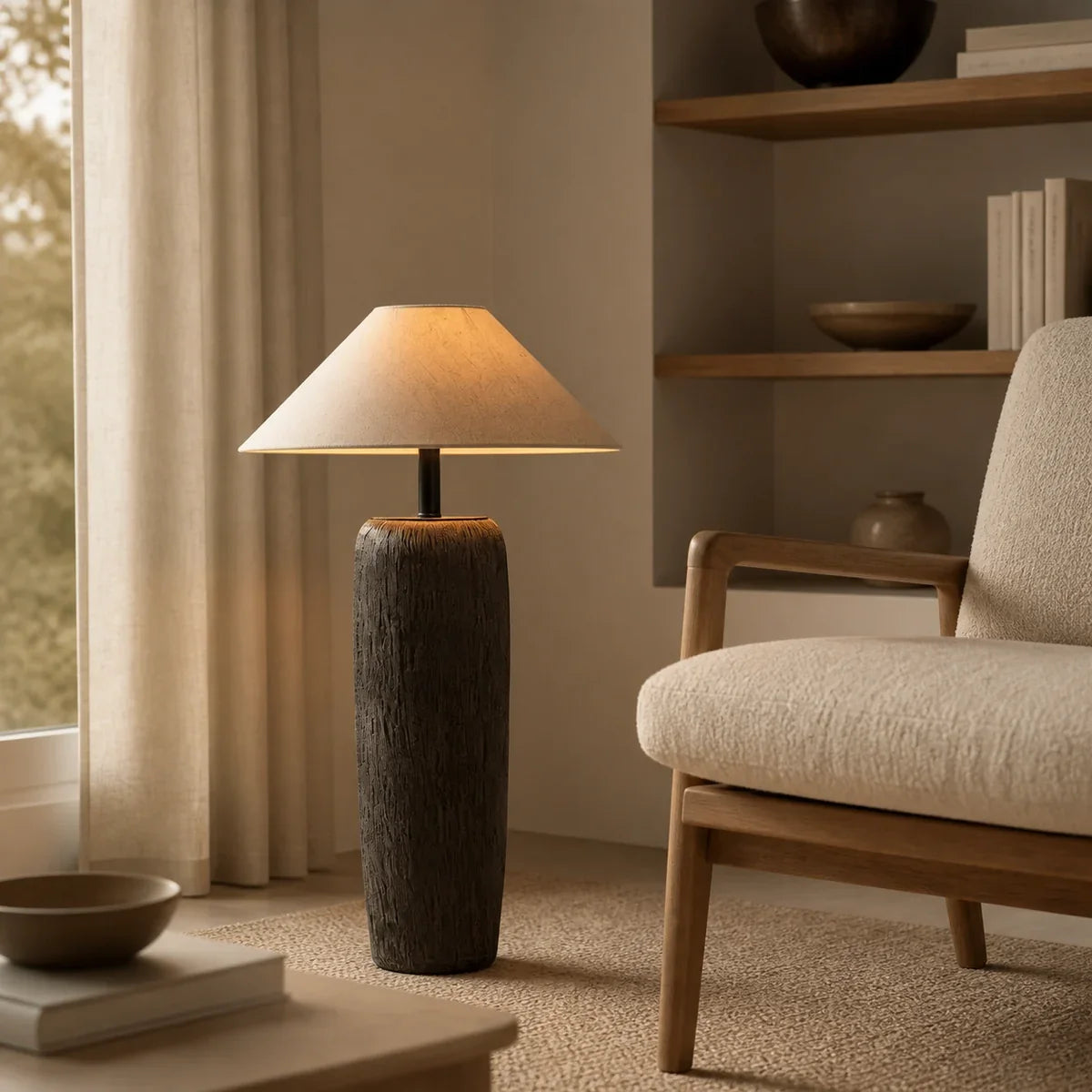 Rustica | Charming Vintage Adjustable Metal Floor Lamp for Living Room