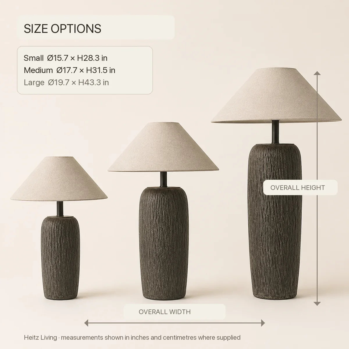 Rustica | Charming Vintage Adjustable Metal Floor Lamp for Living Room