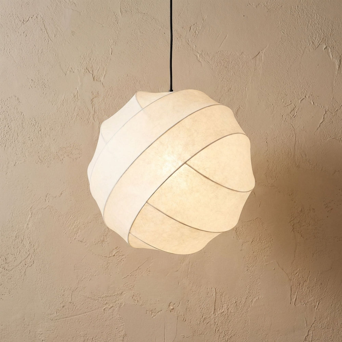 SilkAura | Elegant Minimalist Wabi Sabi Kitchen Pendant Lighting