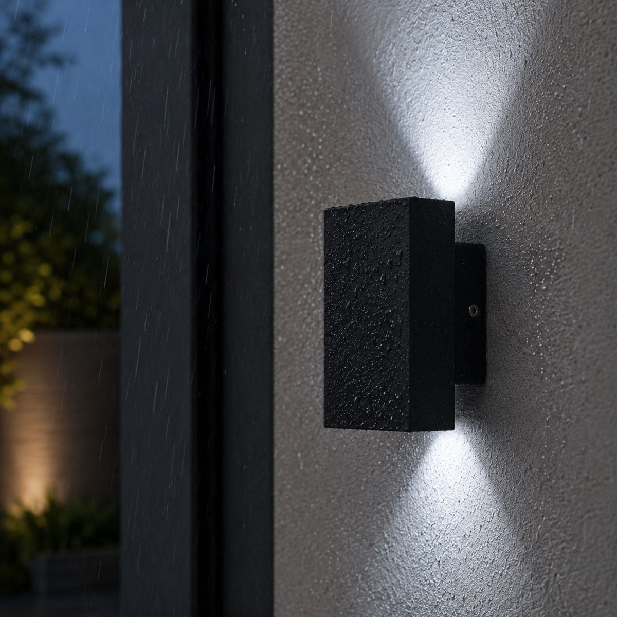 Up & Down Outdoor Wall Light | Rectangular LED Wall Washer, 3 Sizes