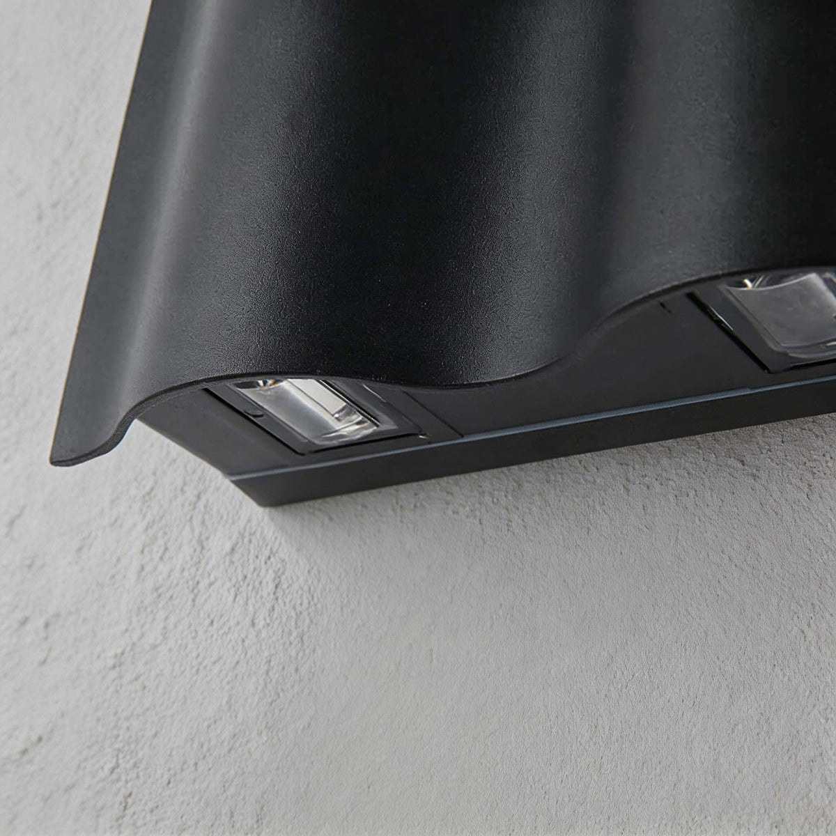 Luminara | Stylish Modern Outdoor Wall Light Fixture with Dual Projection