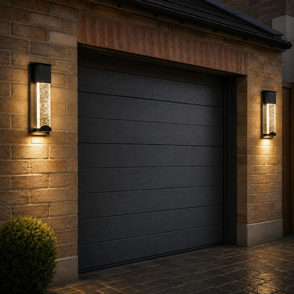 AetherGlow | Elegant Waterproof Outdoor Wall Lamp with Sensor Light