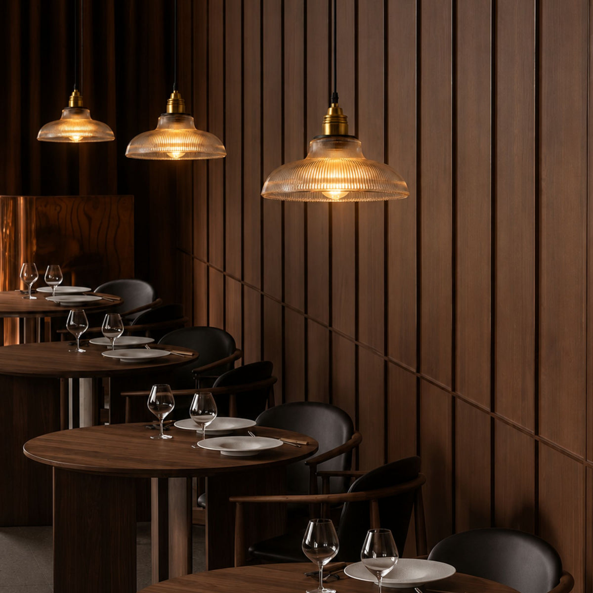 NordicAura | Vintage Elegant Glass Pendant Lighting Fixture