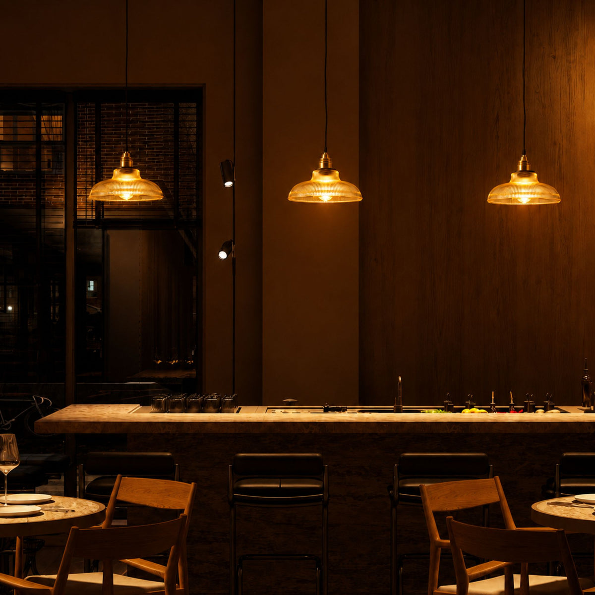 NordicAura | Vintage Elegant Glass Pendant Lighting Fixture