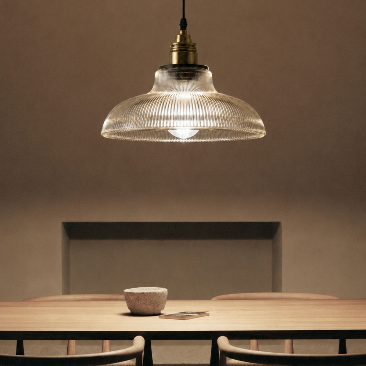 NordicAura | Vintage Elegant Glass Pendant Lighting Fixture
