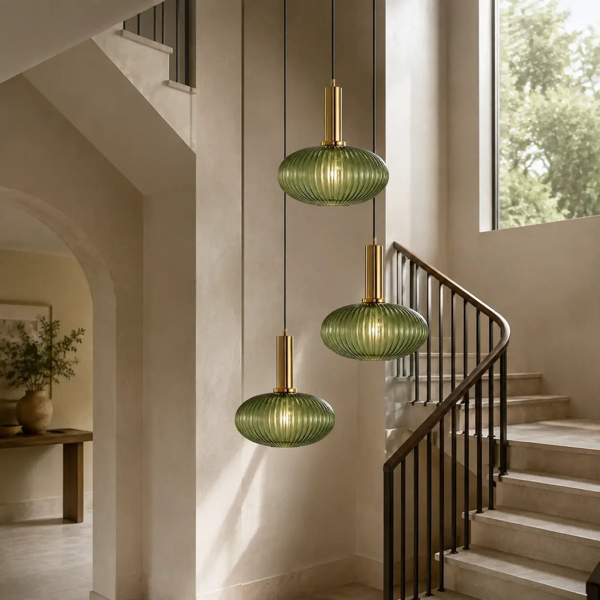 ClydeGlass | Elegant Nordic Inspired Colored Pendant Light