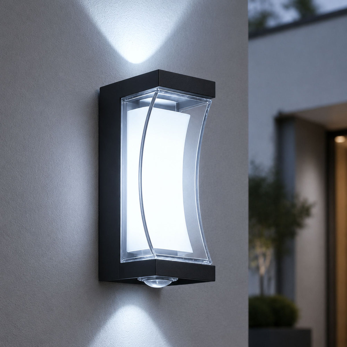 Luminara | Durable Weatherproof Outdoor Wall Lantern with Dual Illumination