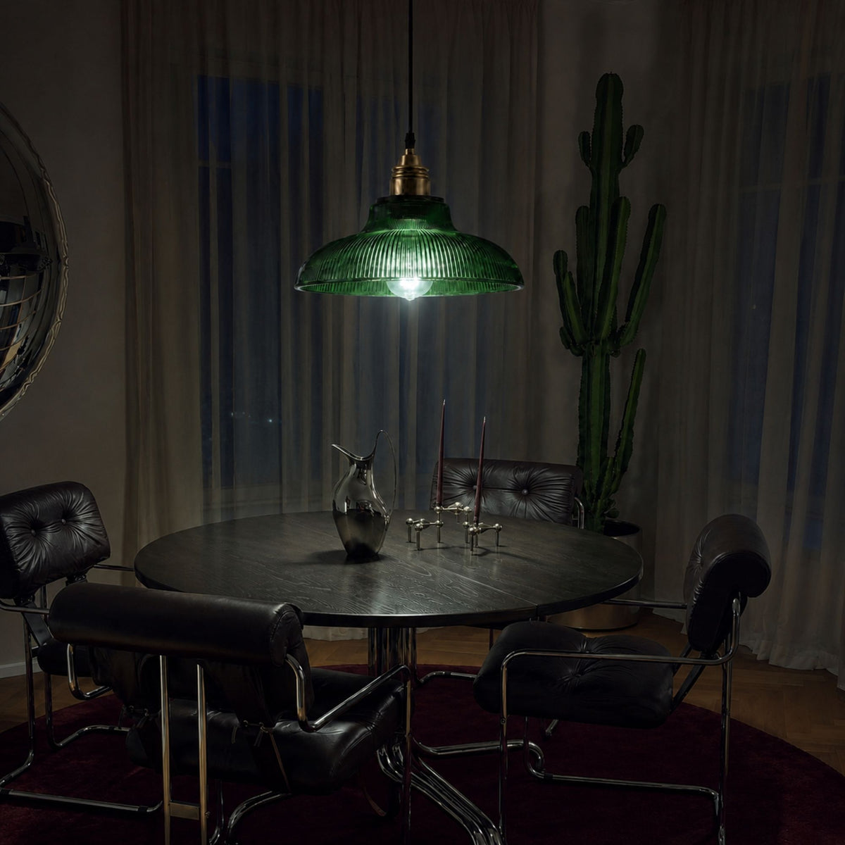 NordicAura | Vintage Elegant Glass Pendant Lighting Fixture