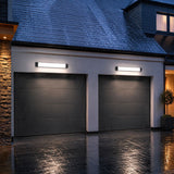 Luminara | Sleek Modern Metal Outdoor Wall Lamp for Versatile Spaces