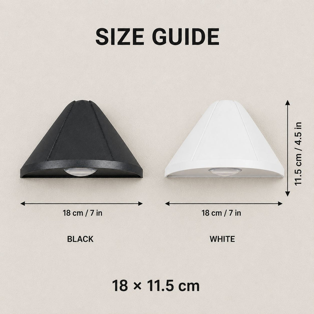 Luminara | Modern Stylish Metal Outdoor Wall Sconce for Elegant Illumination