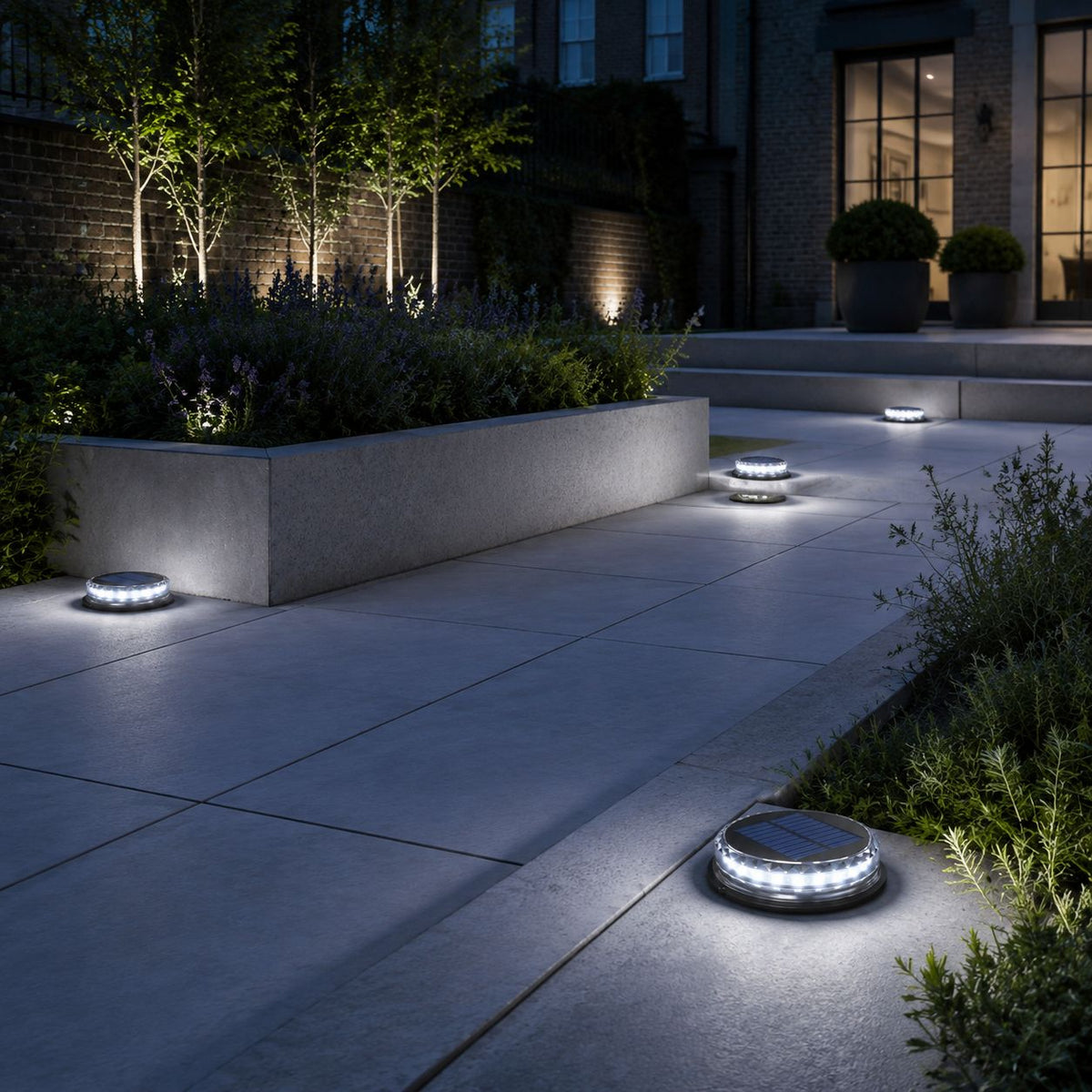Lumosphere | Modern Solar-Powered Outdoor Garden Pathway Lights