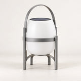 Ovella | Sculptural Rechargeable Outdoor Lantern with Solar Charging, Warm 3000K LED & IP65 Protection