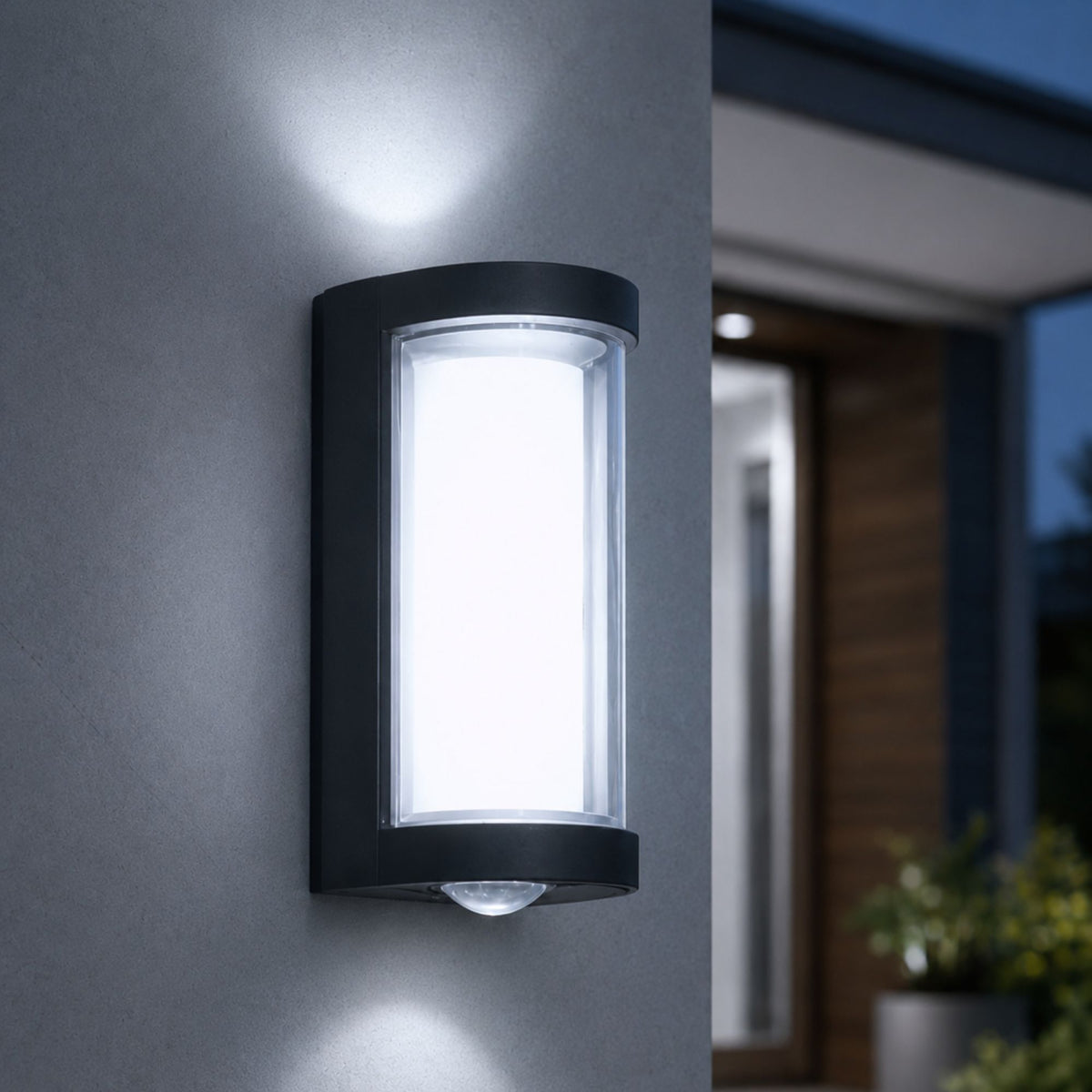Luminara | Durable Weatherproof Outdoor Wall Lantern with Dual Illumination