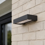 Solara | Elegant Modern Rectangular Solar Outdoor Wall Light