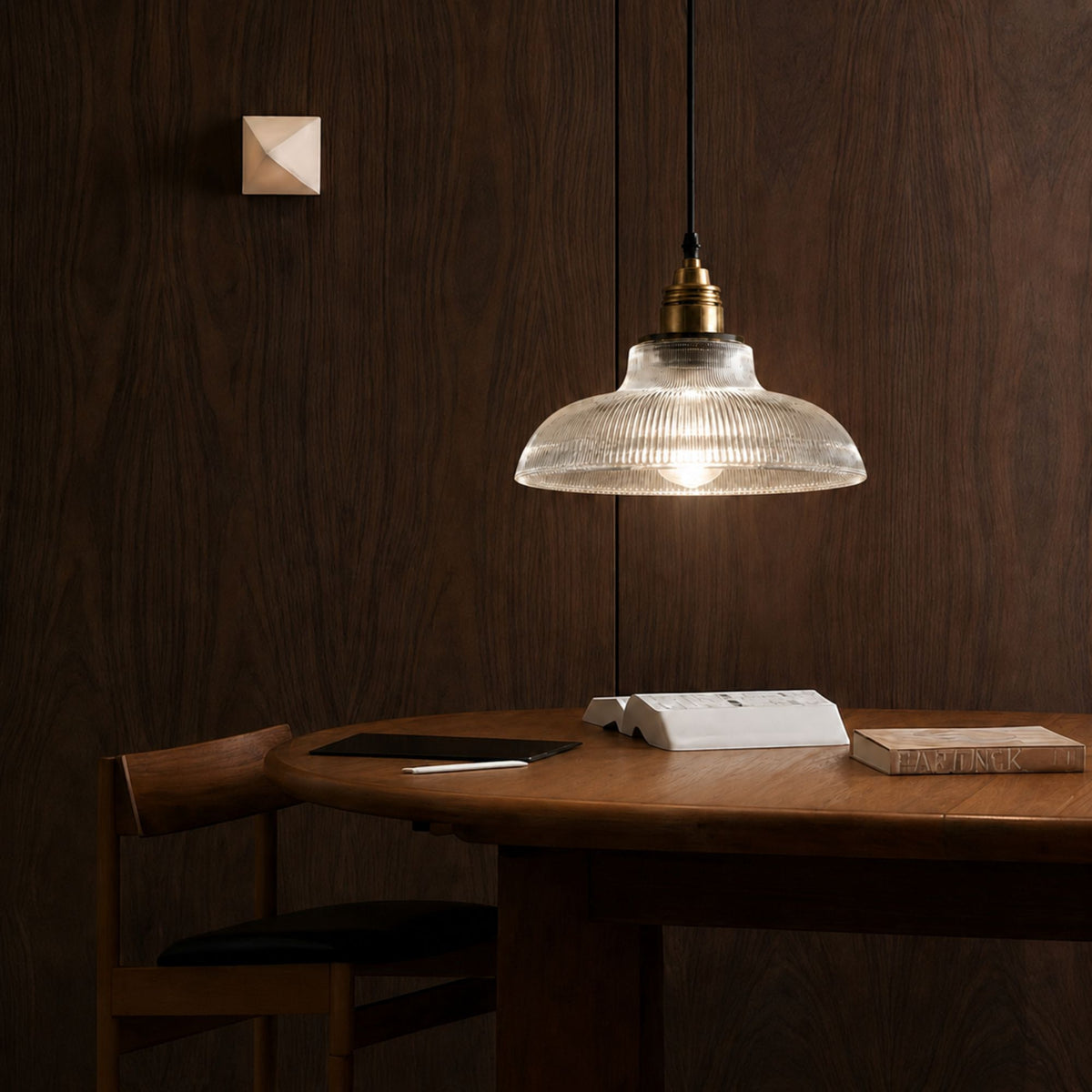 NordicAura | Vintage Elegant Glass Pendant Lighting Fixture