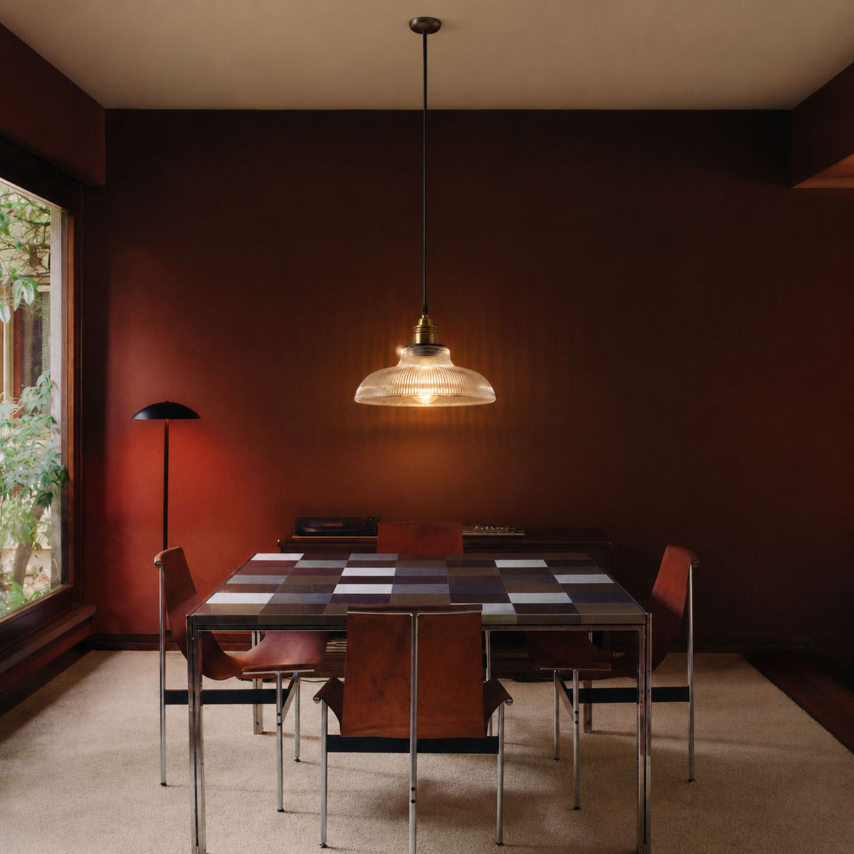 NordicAura | Vintage Elegant Glass Pendant Lighting Fixture