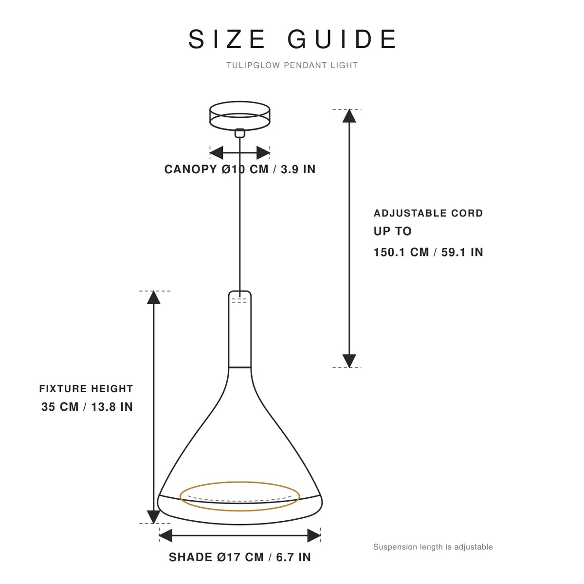 TulipGlow | Stylish Adjustable Nordic Kitchen Pendant Lighting Fixture