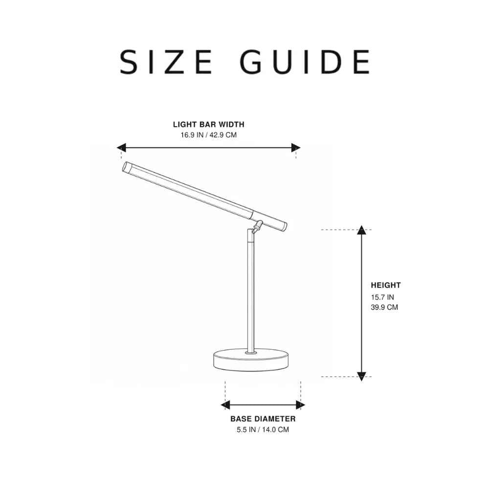 CopperAura | Sleek Adjustable Modern Desk Lamp with Dimmable LED