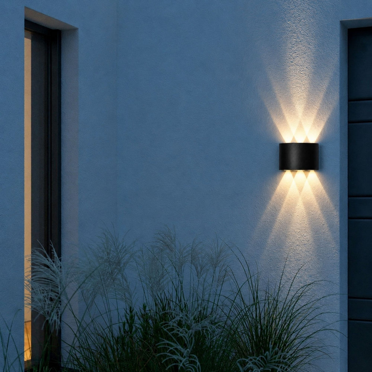 ElyraGlow | Elegant Waterproof Outdoor Wall Light Sconce Fixture