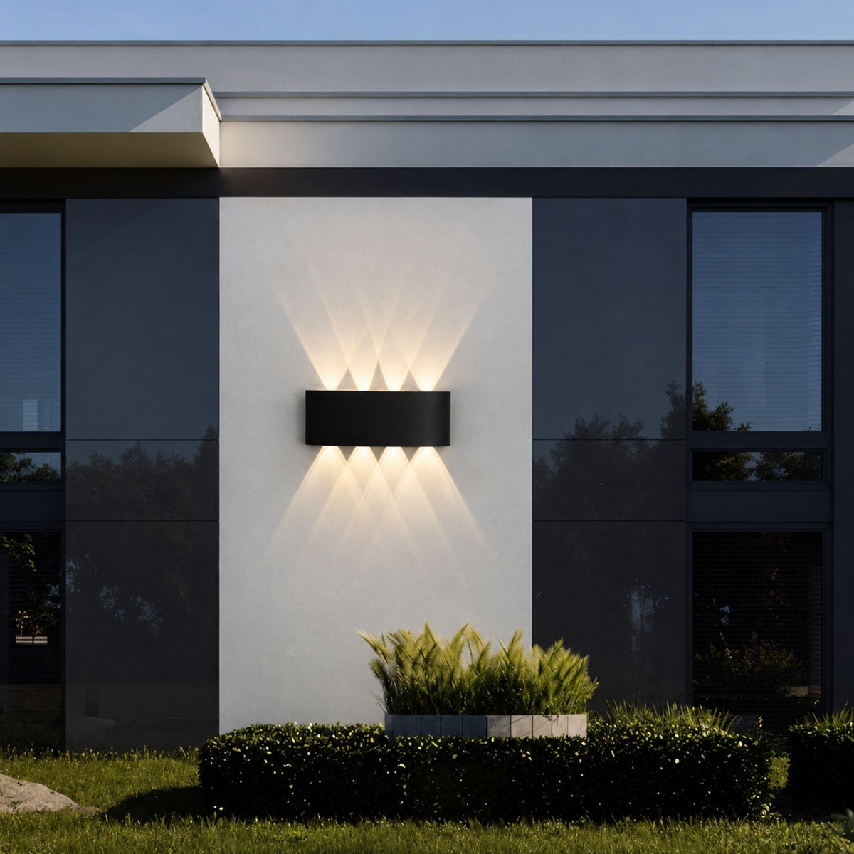 ElyraGlow | Elegant Waterproof Outdoor Wall Light Sconce Fixture