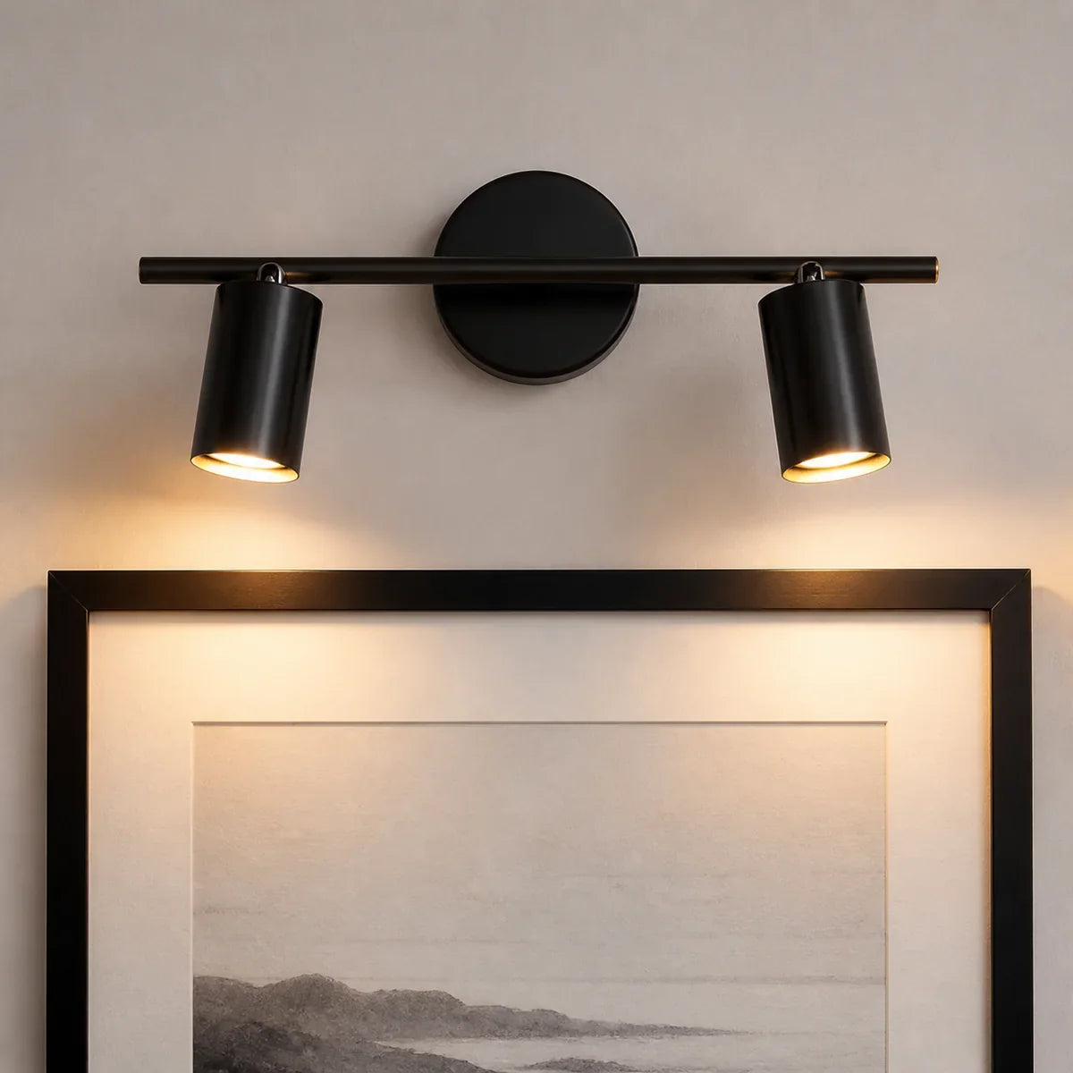BrassAura | Modern Adjustable Rotatable Wall Sconce Spotlight Light