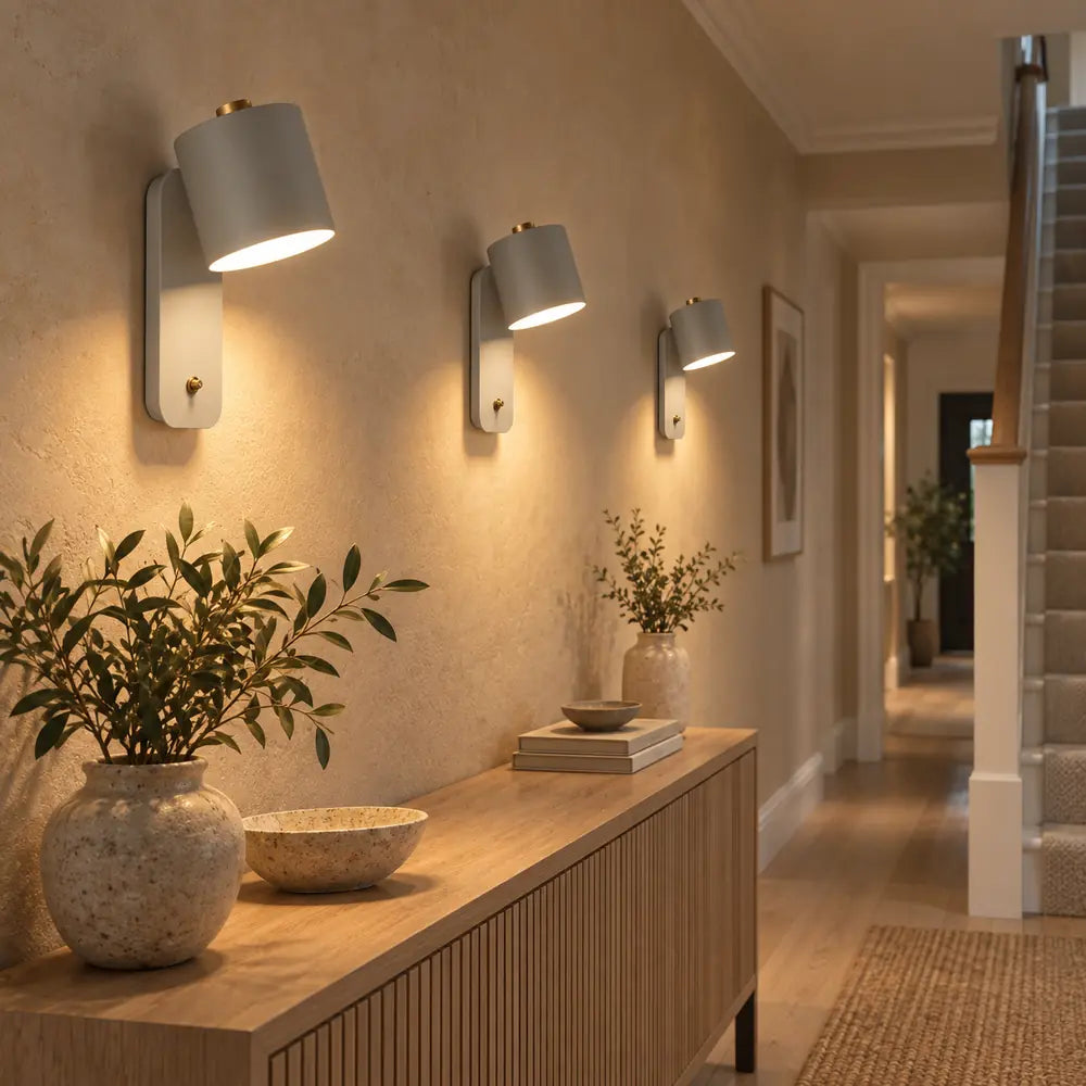 Cylindra | Sleek Modern Adjustable LED Wall Sconce Lighting