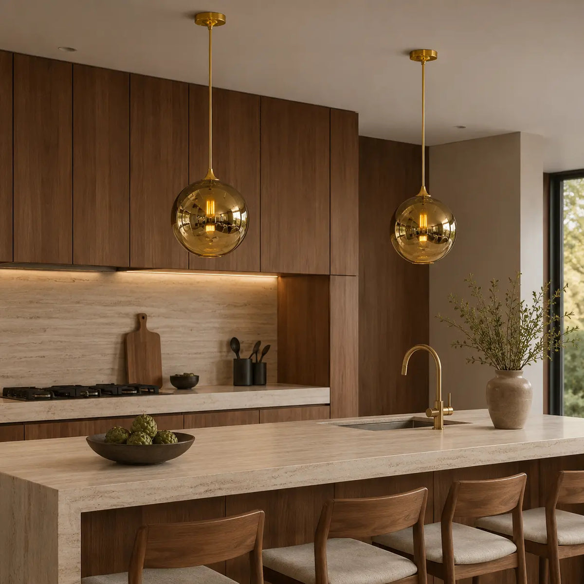 Glasstone | Modern Adjustable Clear Glass Mini Pendant Light Fixture