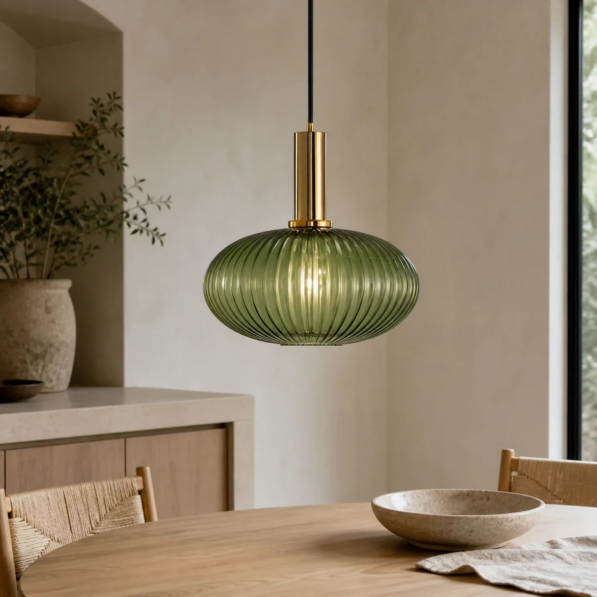 ClydeGlass | Elegant Nordic Inspired Colored Pendant Light
