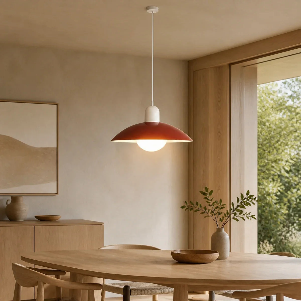 NordicAura | Elegant Adjustable Iron LED Pendant Light for Modern Spaces
