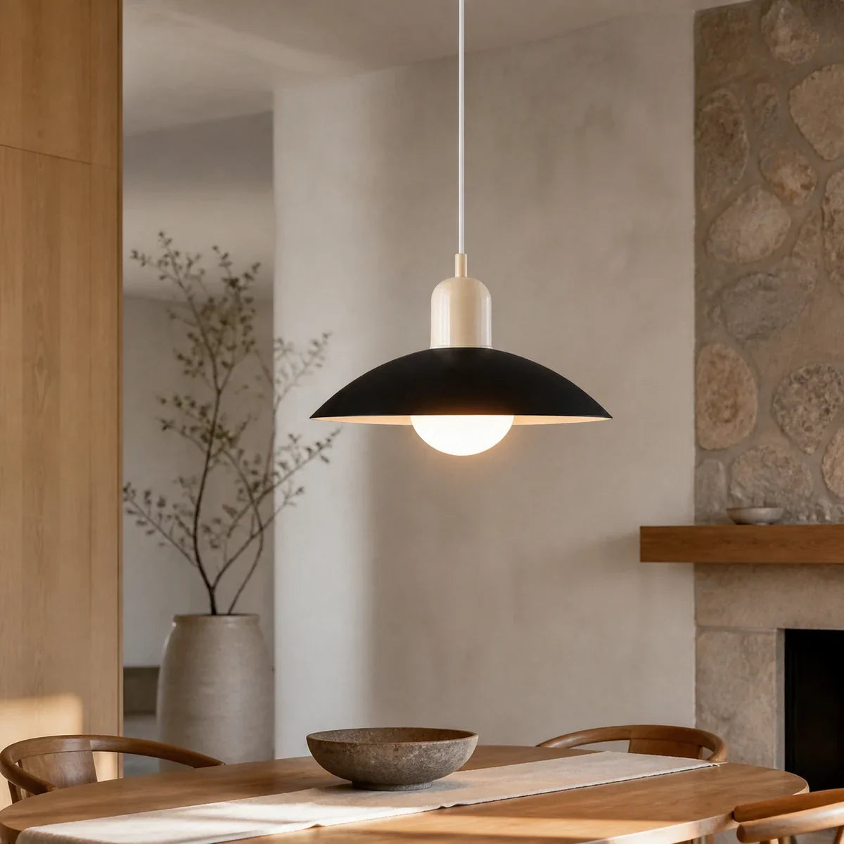 NordicAura | Elegant Adjustable Iron LED Pendant Light for Modern Spaces