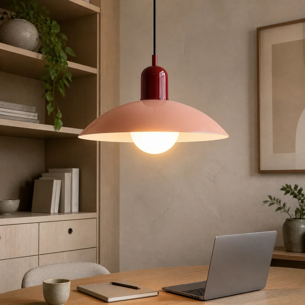 NordicAura | Elegant Adjustable Iron LED Pendant Light for Modern Spaces