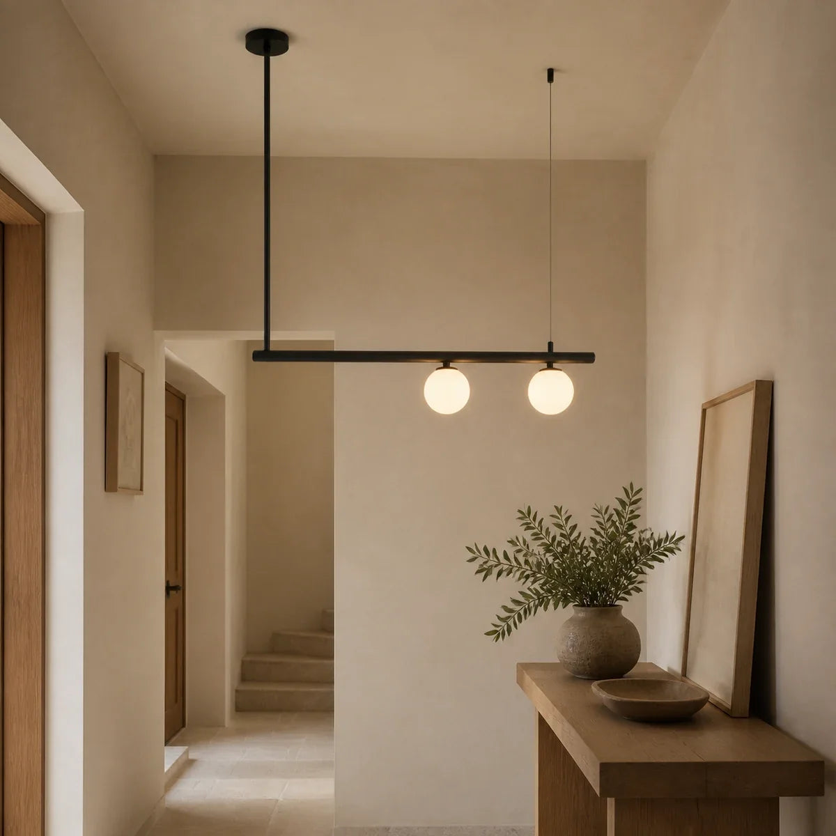 LunaraGold | Modern Elegant Adjustable Pendant Chandelier for Dining
