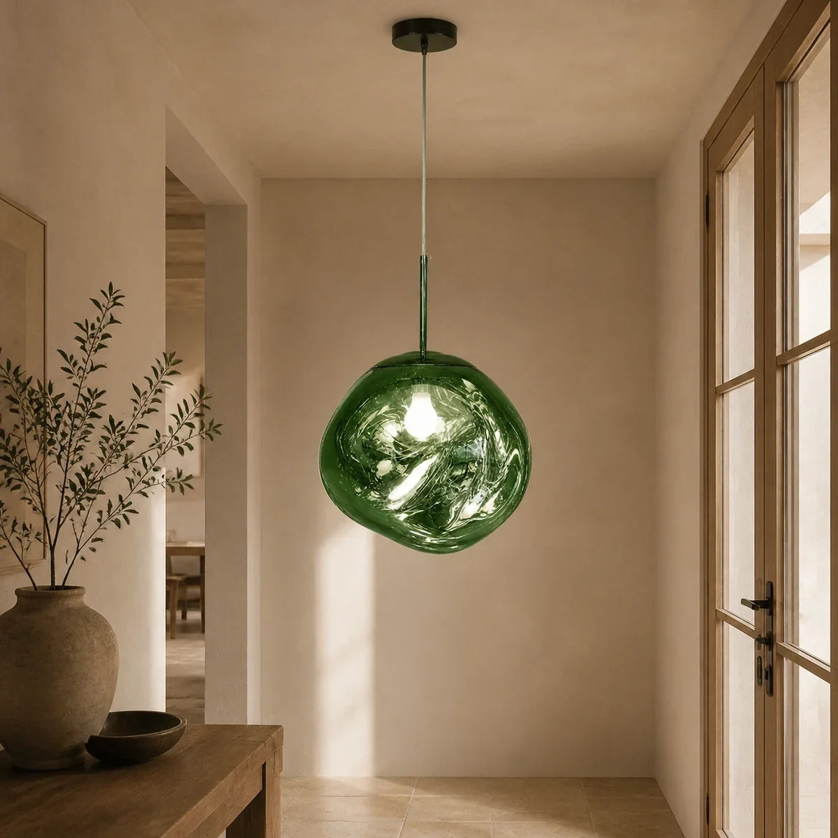 LavaGlow | Elegant Sculptural Kitchen Pendant Lighting Fixture