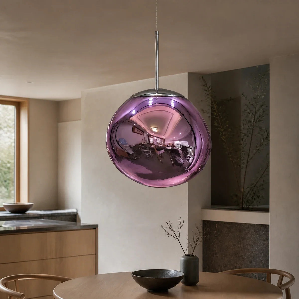 LavaGlow | Elegant Sculptural Kitchen Pendant Lighting Fixture