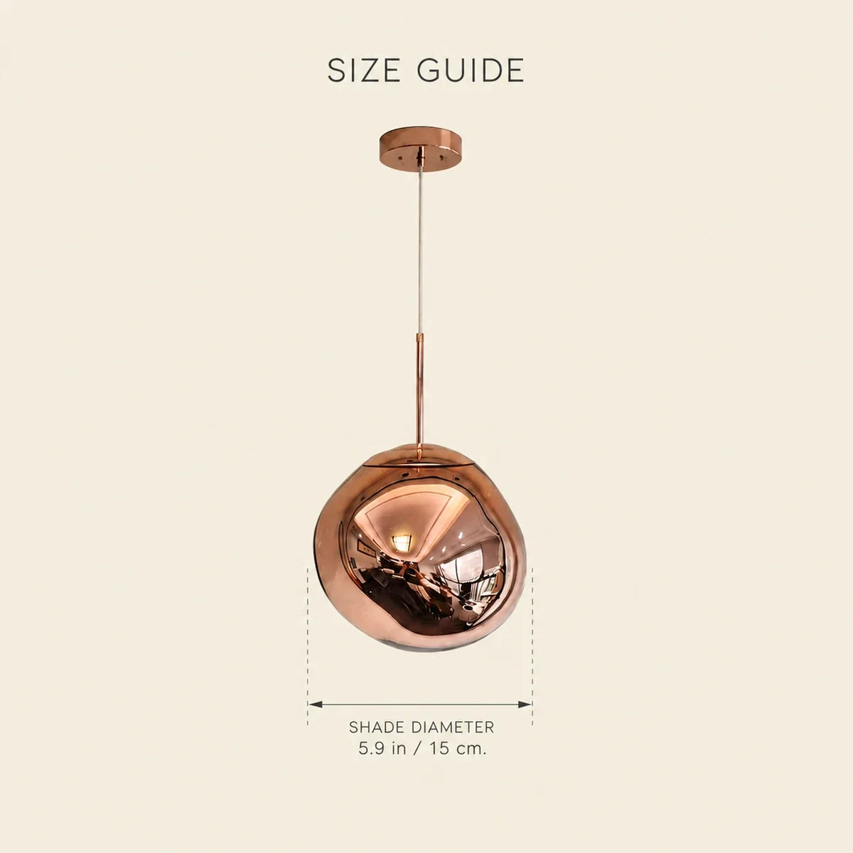 LavaGlow | Elegant Sculptural Kitchen Pendant Lighting Fixture