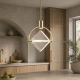 Luminara | Elegant Adjustable Crystal Kitchen Pendant Lighting Fixture