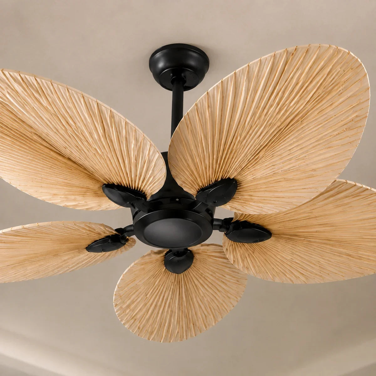 PalmaLeaf | Stylish Quiet Ceiling Fan with Lights and Remote Control