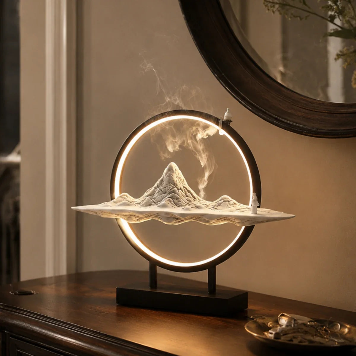 Ceramica | Elegant Abstract Ceramic Incense Burner for Relaxation