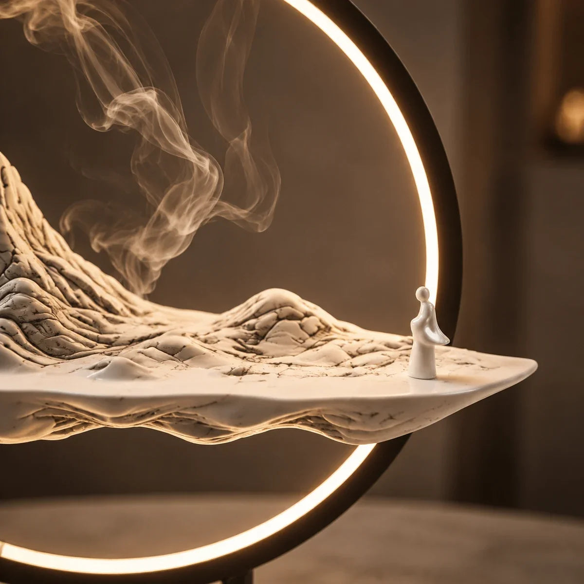 Ceramica | Elegant Abstract Ceramic Incense Burner for Relaxation