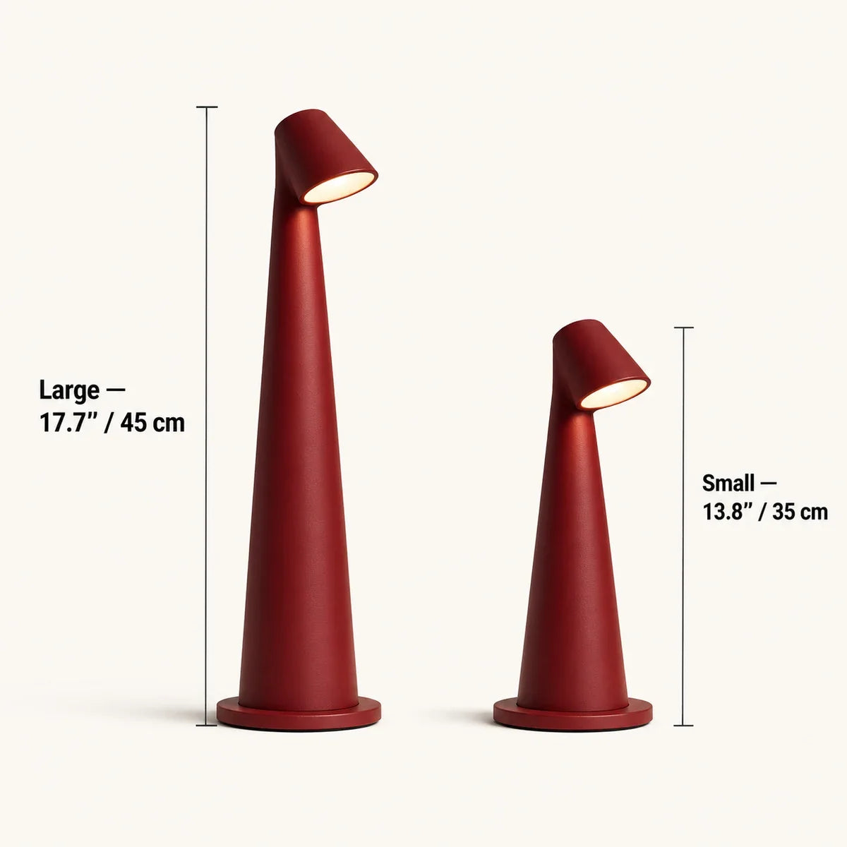 Luminara | Modern Adjustable Metal LED Table Lamp with Dimming Features