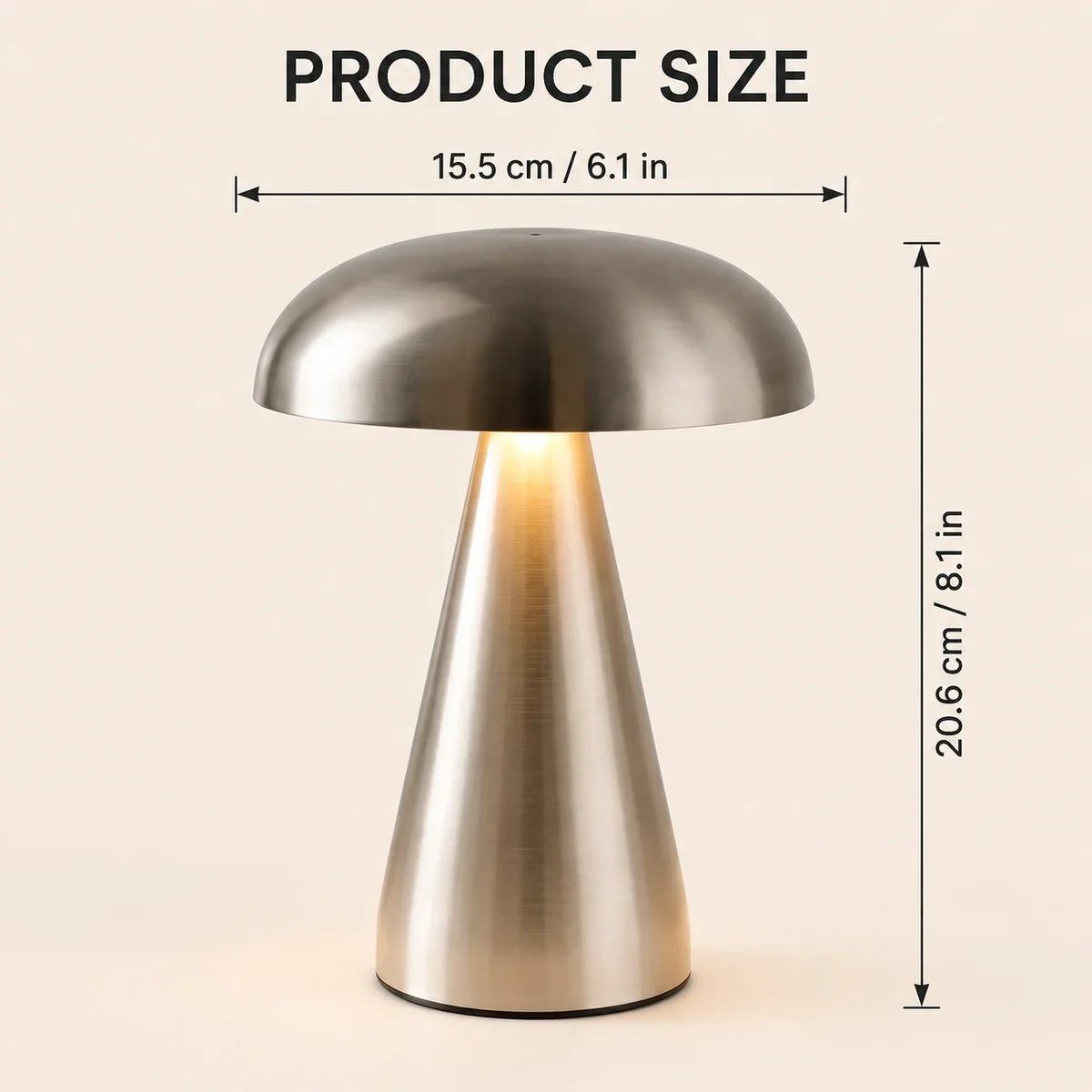 CelestialGlow | Stylish Adjustable Metal LED Desk Lamp for Modern Interiors