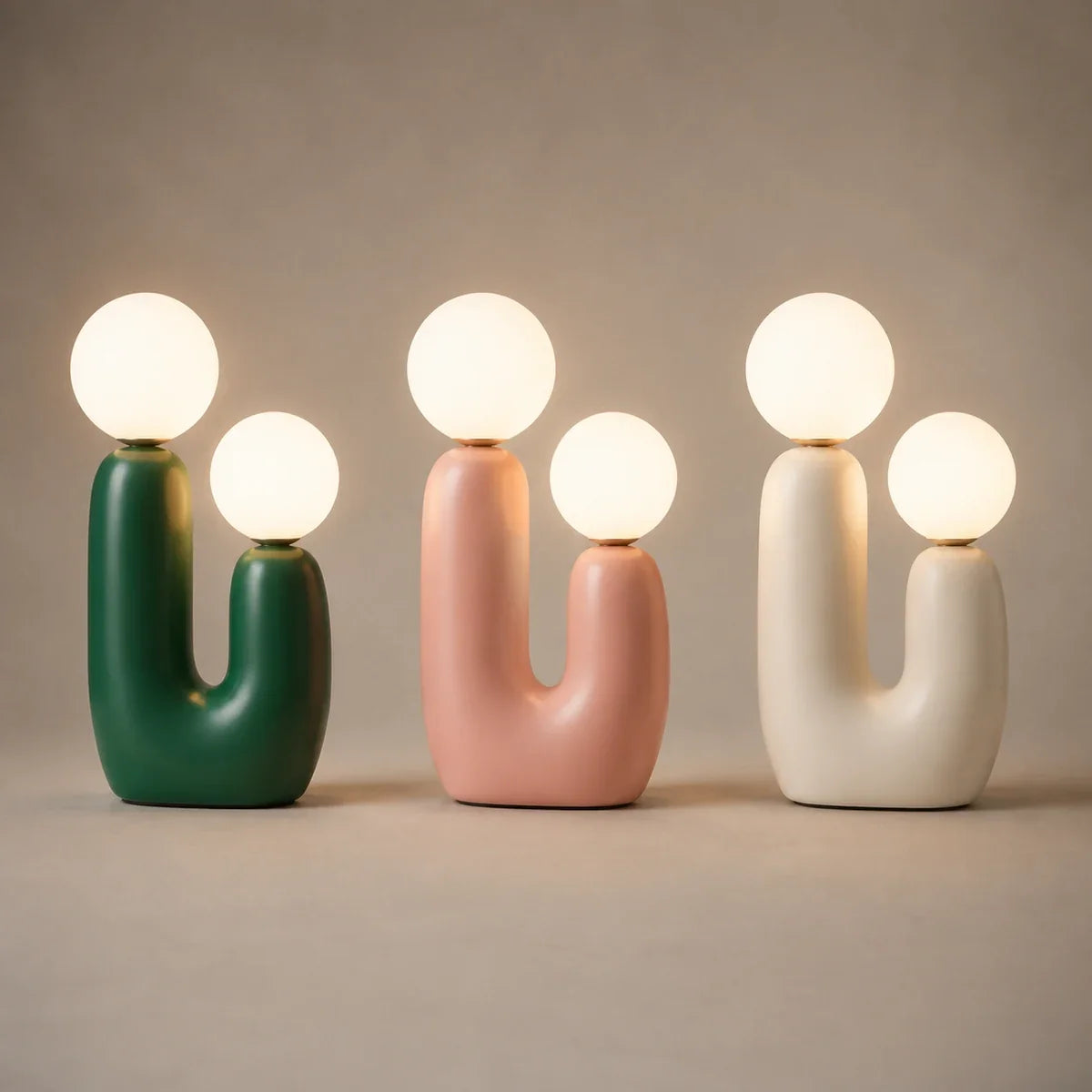 Lunara | Modern Minimalist LED Bedside Table Lamp for Cozy Illumination