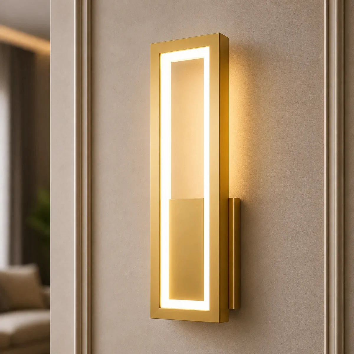 Luminara | Modern Adjustable Iron Wall Sconce Lighting with Acrylic Shade