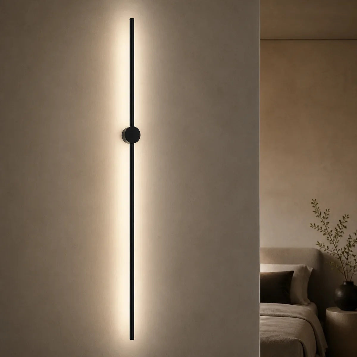 Luminara | Sleek Modern Aluminum Wall Sconce Lighting for Elegant Ambiance