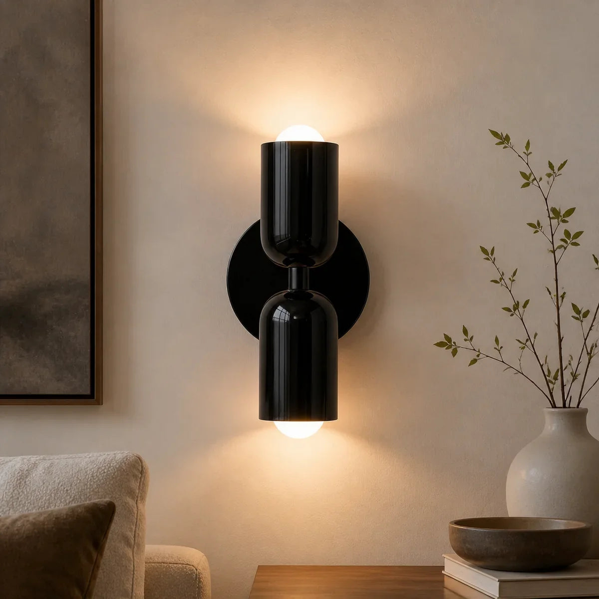 Luminara | Modern Adjustable Metal Double Wall Sconce Lighting